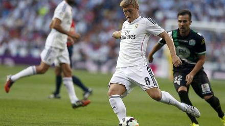 Erfolgreicher Start. Toni Kroos bereitete mit einem Eckball das 1:0 von Karim Benzema vor. 