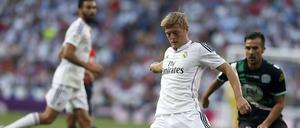Erfolgreicher Start. Toni Kroos bereitete mit einem Eckball das 1:0 von Karim Benzema vor. 