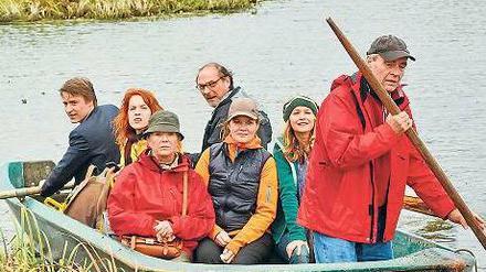 Gruppentherapie mit Anti-Stress-Wanderung in der märkischen Schweiz