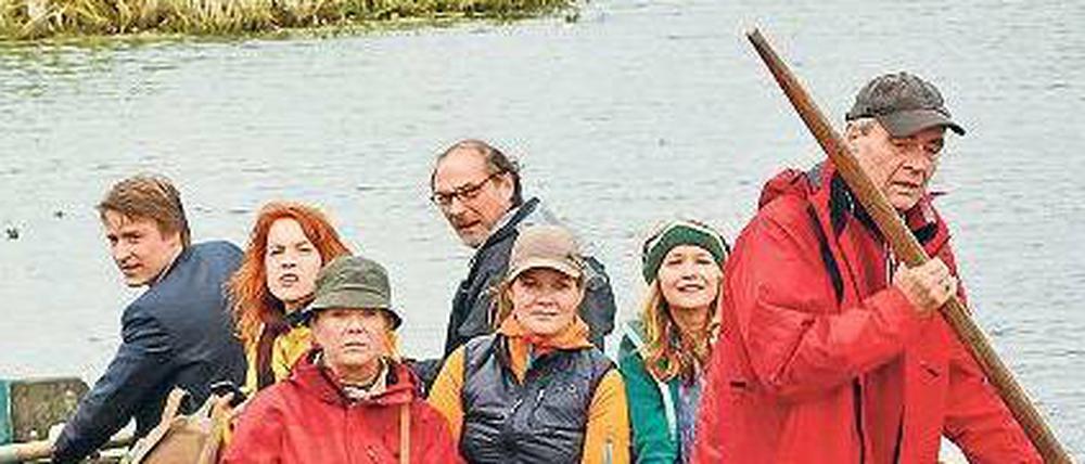 Gruppentherapie mit Anti-Stress-Wanderung in der märkischen Schweiz
