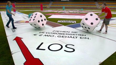 Glück im Spiel, Pech in der Studie. Auch kleine Zahlen wollen gewürfelt werden. 