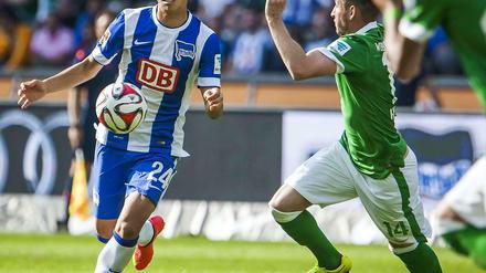 Genki Haraguchi wechselte vor der Saison nach Berlin.