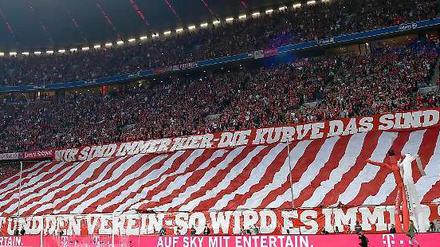 Die Ewigtreuen. Die Südkurve des FC Bayern.