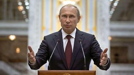 Russlands Präsident Wladimir Putin.