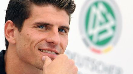 Freut sich aufs Comeback in der deutschen Nationalmannschaft: Mario Gomez.