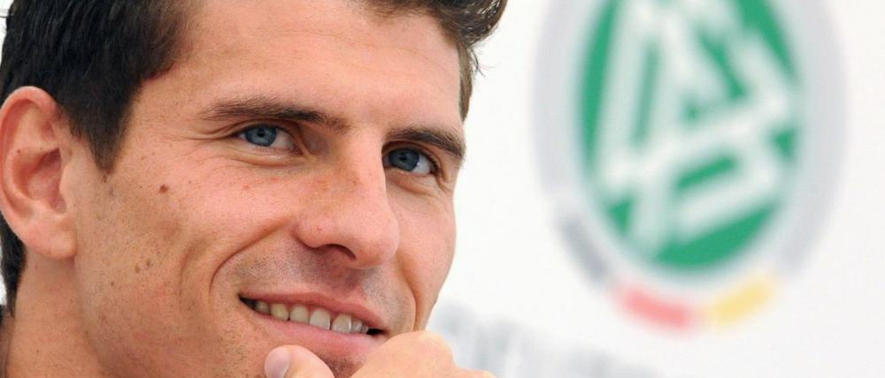 Freut sich aufs Comeback in der deutschen Nationalmannschaft: Mario Gomez.