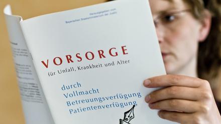 Viele Menschen sind nicht darauf vorbereitet, krank zu werden. Dabei lässt sich Vorsorge treffen.