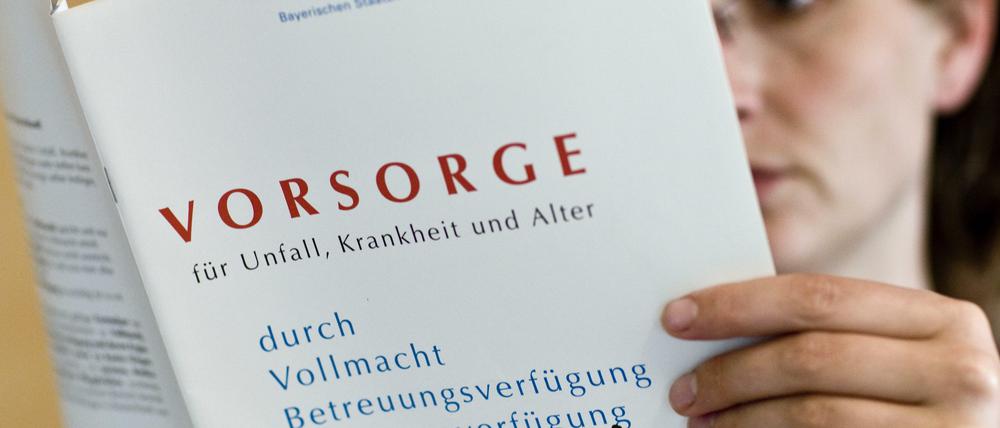 Viele Menschen sind nicht darauf vorbereitet, krank zu werden. Dabei lässt sich Vorsorge treffen.