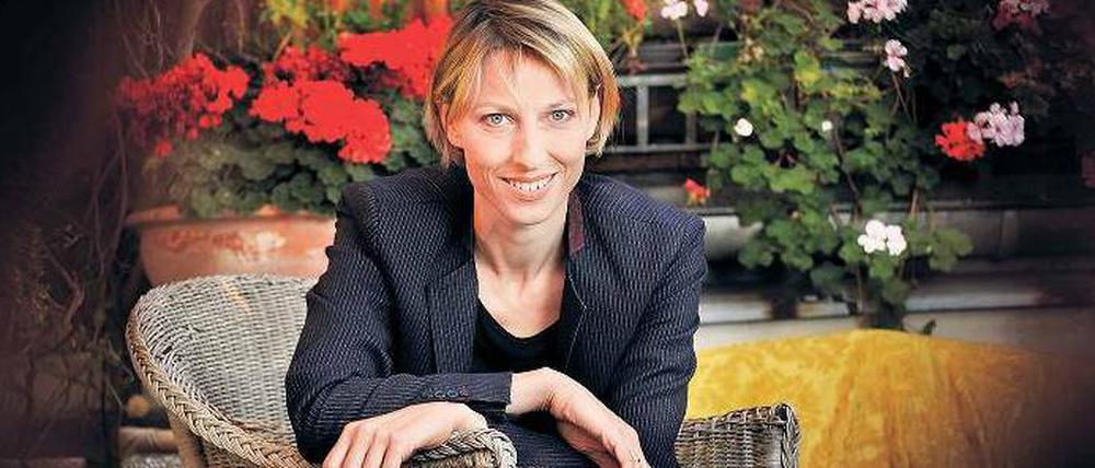 Ich steh’ zu Musicals, ich tanze dazu. Nini Stadlmann, 37, kam in Wien zur Welt, lebt seit 1999 in Berlin und tritt in der Revue „Höchste Zeit“ auf.