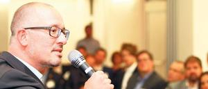 Dieser Mann möchte Berlin regieren. Jan Stöß, 41, tritt an um Klaus Wowereit zu beerben. Beim Tagesspiegel erzählte er jetzt von seinen Plänen. 
