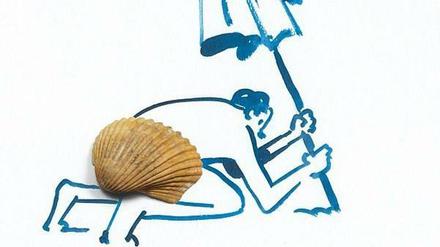 Sommerfreunden: Hier eine Arbeit, die kürzlich das Cover des Zeit-Magazins zierte.