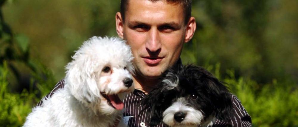 Gestatten: Batida und Coco. Als Torsten Mattuschka 2005 zum 1. FC Union wechselte, brachte er seine beiden Hunde mit.