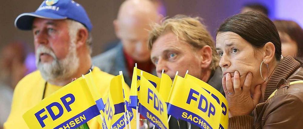 FDP-Niedergang setzt sich fort.