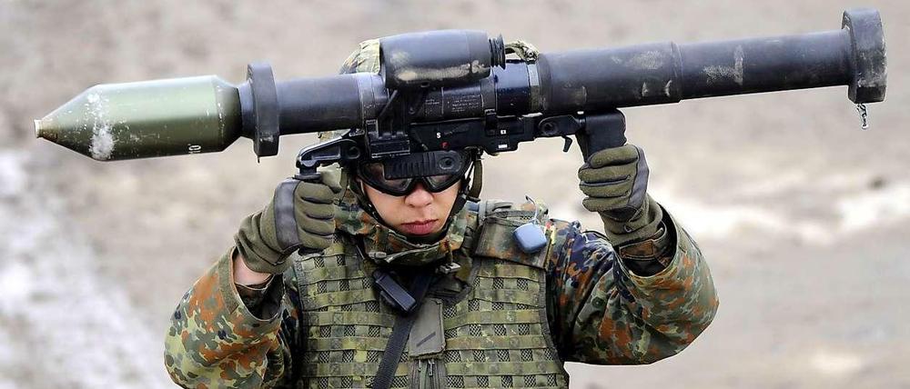 Waffen wie diese Panzerfaust sollen die Kurden bekommen