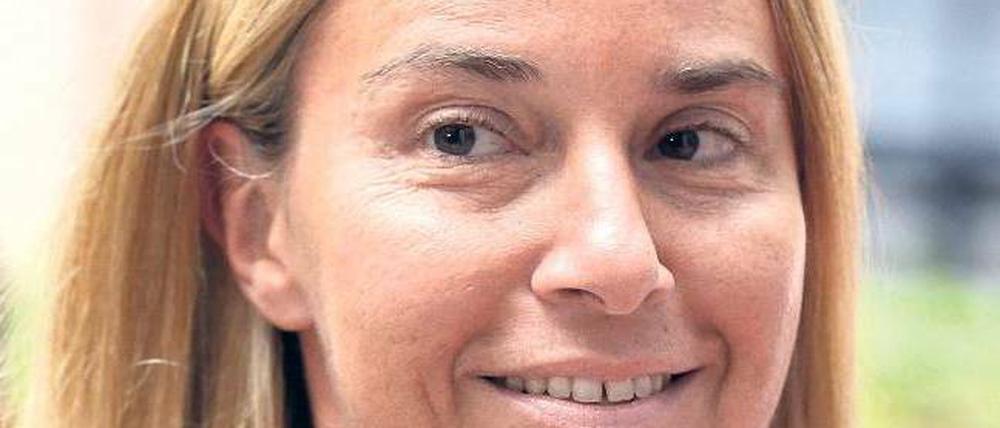 Italiens Außenministerin Federica Mogherini gilt als Favoritin für die Nachfolge der EU-Außenbeauftragten Catherine Ashton.