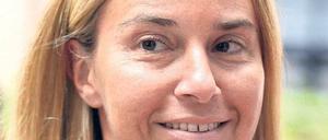 Italiens Außenministerin Federica Mogherini gilt als Favoritin für die Nachfolge der EU-Außenbeauftragten Catherine Ashton.