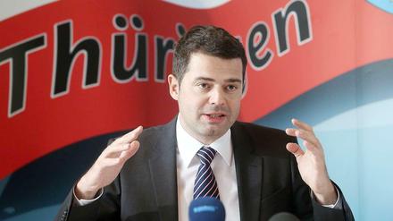 Mike Mohring, CDU-Fraktionschef im Landtag von Thüringen