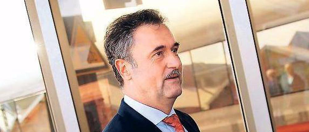 Ganz vorne. Claus Weselsky verlangt mehr Geld für seine Lokführer – und mehr Macht für sich. Er setzt alles daran, diesen Streit zu gewinnen.