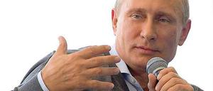 Auf Kriegskurs: Russlands Präsident Wladimir Putin.