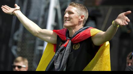 Nachfolger von Philipp Lahm: Bastian Schweinsteiger ist neuer Kapitän der deutschen Nationalmannschaft.