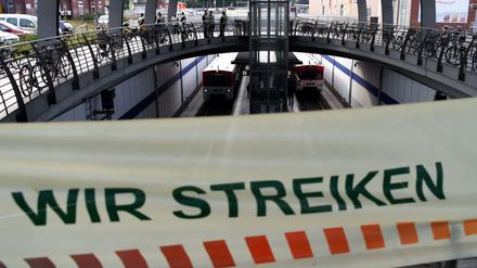 Die Lokführergewerkschaft GDL ruft am Abend zum Streik auf.