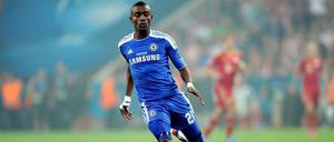 Salomon Kalou im Trikot des FC Chelsea. Von London über Lille geht es für den Ivorer nun nach Berlin.