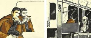 Flaneur-Beobachtungen: Ein Ausschnitt aus Sarnath Banerjees Berlin-Serie, die in der Zeitung »The Hindu« erschienen.