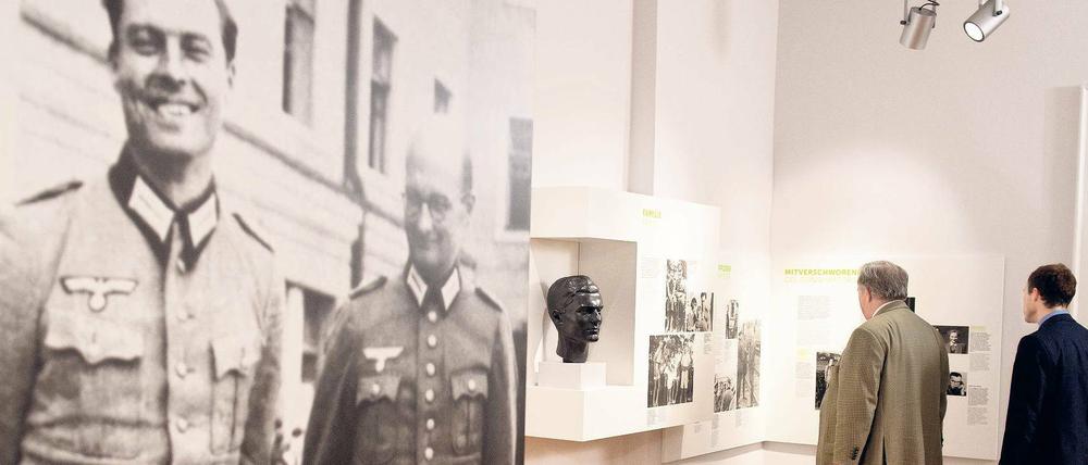Ein Teil der Ausstellung in der Gedenkstätte Deutscher Widerstand.