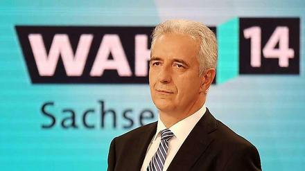 Der Wahlsieger, Stanislaw Tillich (CDU), muss jetzt entscheiden mit wem er regieren will.
