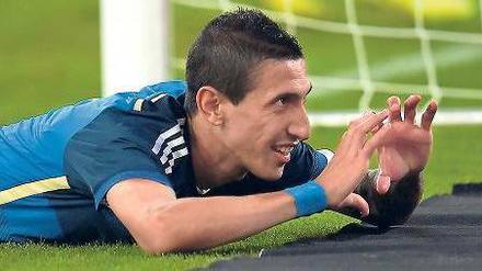 Mit dem Herzen bei der Sache. Angel Di Maria wollte der Welt zeigen, dass das Endspiel im Maracana mit ihm vielleicht anders ausgegangen wäre.