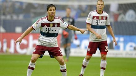 Von Beginn an Chef im Mittelfeld des FC Bayern: Neuzugang Xabi Alonso.