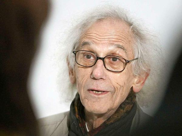 Der Künstler Christo.