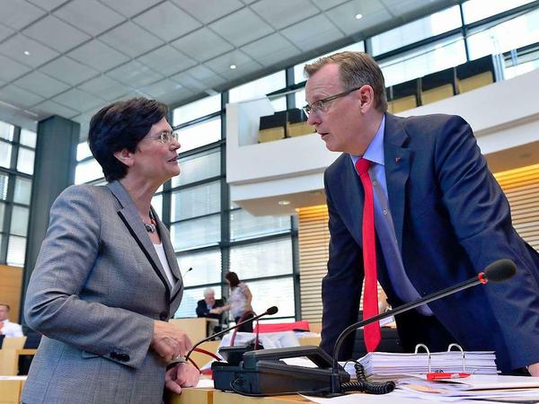 Christine Lieberknecht und Bodo Ramelow