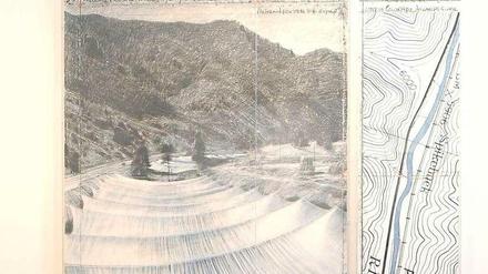 Bild zu Christos Projekt "Over the River"