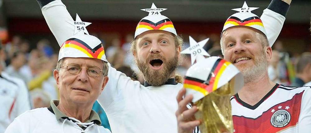 Zwischen Hoffenheim und Rio: Die Stimmung bei der Neuauflage des WM-Finals.