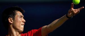 Kei Nishikori zeichnet sich durch seine schnellen Beine und seine extrem starke Vorhand aus.