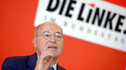 Linken-Fraktionschef Gregor Gysi.