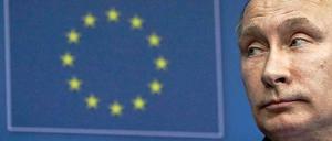 Gespannt ist das Verhältnis zwischen Russlands Präsident Wladimir Putin und der EU seit dem Beginn der Ukraine-Krise.