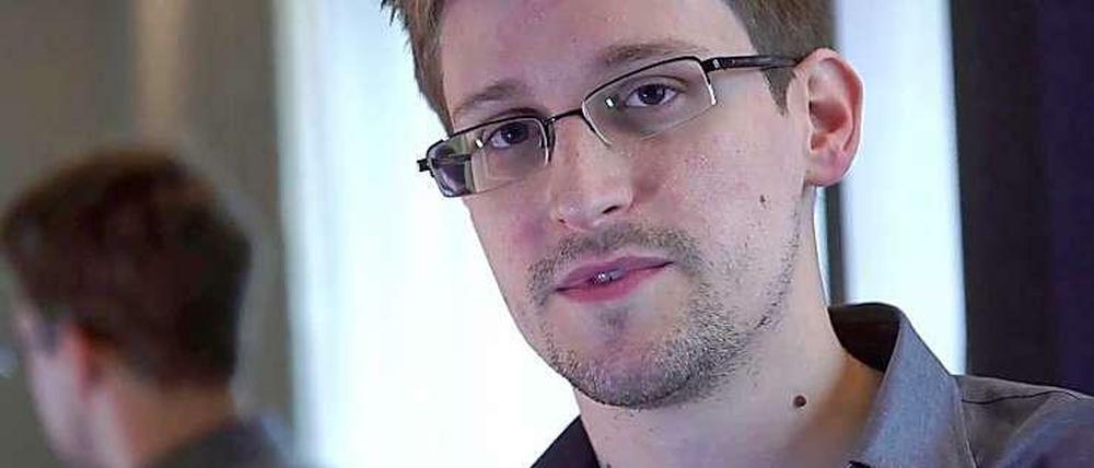 Ein Porträt von Edward Snowden