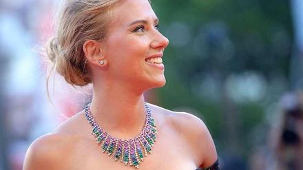 Scarlet Johansson auf dem roten Teppich