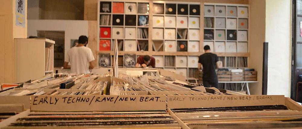 Stöbern was das Zeug hält und dabei ganz versteckt: Das Record Loft.