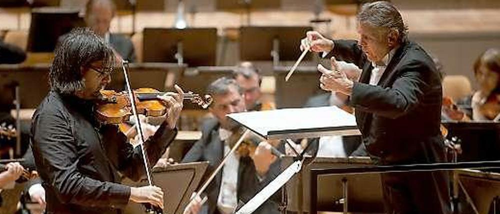 Mariss Jansons und Leonidas Kavakos