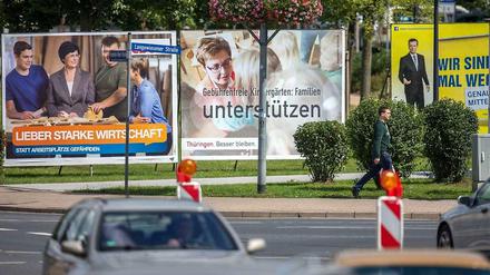 Viel möglich. Thüringen könnte eine Neuauflage von Schwarz-Rot bekommen. Oder den ersten Ministerpräsidenten der Linkspartei.