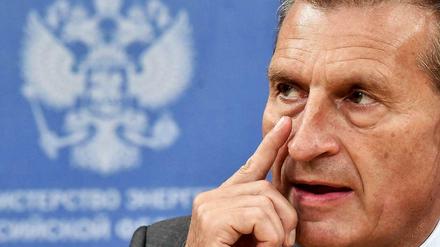 Stühlerücken in Brüssel. Der bisherige EU-Energiekommissar Günther Oettinger.