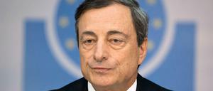 Mario Draghi. Der EZB-Präsident hatte zuletzt erklärt, die EZB werde mit "allen verfügbaren Mitteln" gegen die Konjunkturflaute und eine drohende deflationäre Abwärtsspirale vorgehen.