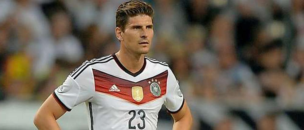 Nicht nur der Blick ging is Leere. Mario Gomez.