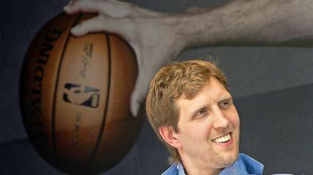 Basketball-Botschafter im Dienst. Dirk Nowitzki.