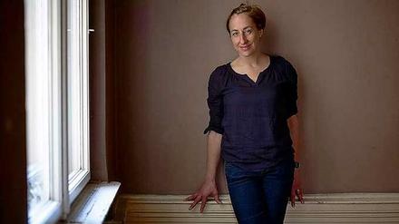 Die Berliner Schriftstellerin Judith Hermann, 44