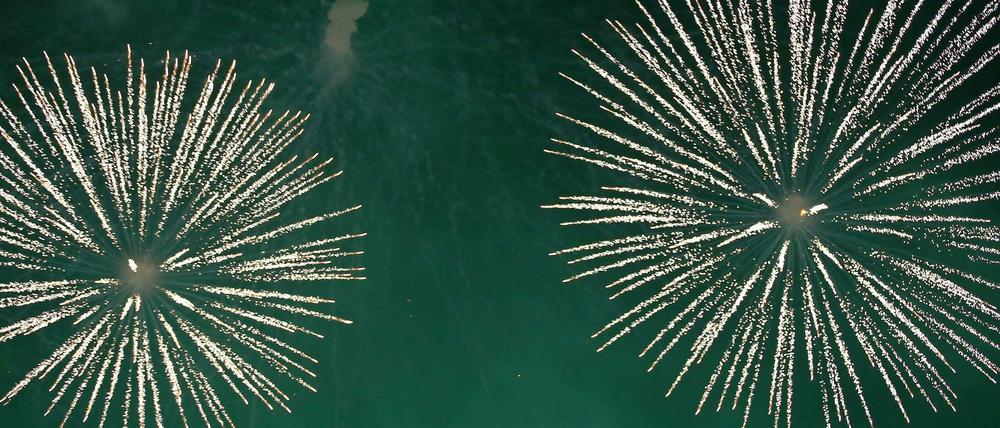 Pyronale-Feuerwerk.