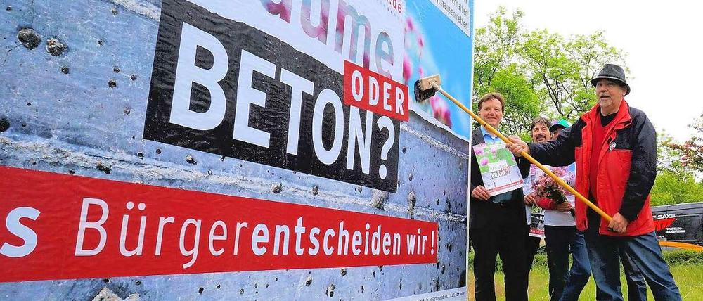 Sie hatten die Wahl. Über die Zukunft der Kolonie Oeynhausen gab es einen Bürgerentscheid.